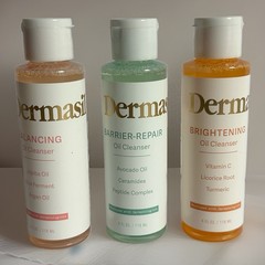 Dermasil 3pc Oil Cleanser Set Brightening Barrier Repair Balancing 4oz Each
