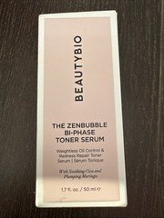 Brand New Beautybio The Zenbubble Bi-phase Face Toner Serum Sealed 1.7 Ounces