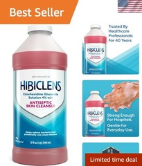 Hibiclens – Antimicrobial and Antiseptic Soap and Skin Cleanser – 32 Oz – for Ho