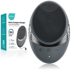 COSLUS FBS01 Facial Cleansing Brush Face 2.77 x 4.19 x 1.02 Inch, Grey