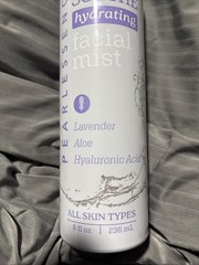 Pearl essence Rose Glow Hydrating Facial Mist Lavender, Aloe, & Hyaluronic Acid