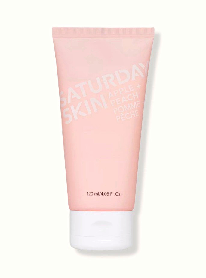 Saturday Skin Apple + Peach Hydrating Face Cleanser for Sensitive Skin 120 ml