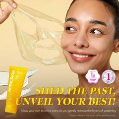 APRILSKIN Calendula Flower-Infused Facial Peel Off Mask, Buy 1 Get 1 Free