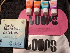 Liva Clean Blemish Patches 50ct Loops Masks 4 Lume Deodorant Cream Minis Lot
