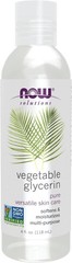 NOW Solutions, Vegetable Glycerin, 100% Pure, Versatile Skin Care, Softening…