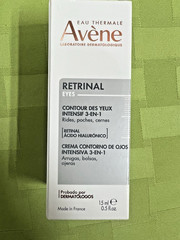 Avene Retrinal Eyes Advanced 3-in-1 Eye Cream Anti-Aging Puffiness Dark 10/2027+