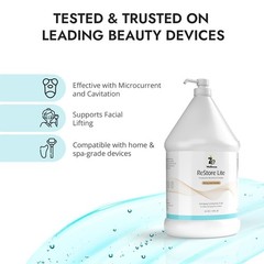 7eWellness Myolift Restore Lite Gel 64oz – Conductive Gel for Beauty Skincar…