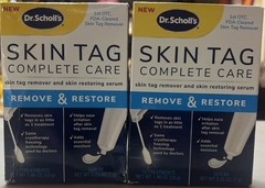 Dr. Scholl&rsquo;s Skin Tag Complete Care Remove & Restore Kit – 2 PACK- Exp 01/2027