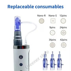 9/12/24/36/42 Pins Facial Skin Lifting Mesotherapy Gun Needles Cartridges Tips