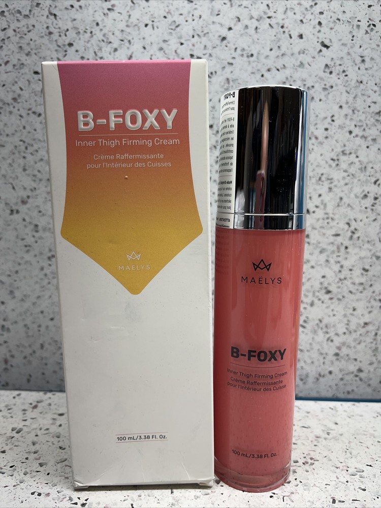 Maelys B-Foxy Inner Thigh firming cream 3.38oz NEW (In BOX)