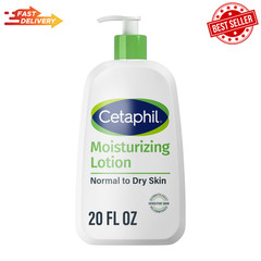 Cetaphil Moisturizing Lotion Normal To Dry Skin Fragrance Free 20 fl oz New