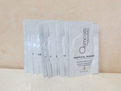 OSMOSIS TROPICAL MANGO BARRIER REPAIR MASK 0.1 OZ LOT OF 12