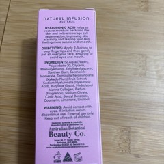 Natural Infusion Hyloronic Acid Vitamin C Collagen 1.69 Fl Oz Serum