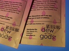 2X Juicy Couture Dew ofthe Gods Velvet Velour Body Lift Scrub 7.05oz Exp10/27/27