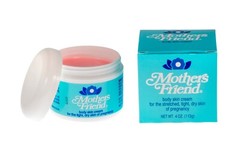 Mothers Friend Moisturizing Body Skin Cream for Stretched, Tight, Dry Skin 4 oz