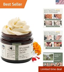 Unscented Skin Balm – Whipped Beef Tallow & Olive Oil for All Skin Types 1.3oz
