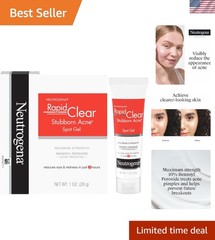 Neutrogena Rapid Clear Acne Spot Treatment Gel – Maximum Strength 1 oz