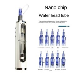 Mini Electric Nano Water Gun And Replacement Pins/Tube Anti-aging Facial Machine