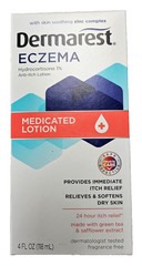 DERMAREST ECZEMA Medicated Lotion 4oz w/ Zinc Complex ^^