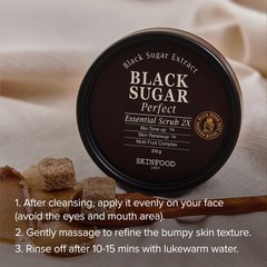 Skinfood Black Sugar Mask Wash Off 3.53 Ounce (Pack of 1),