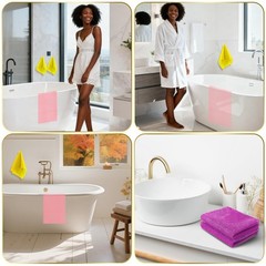 3 Pack African Bath Sponge African Net Long Net Bath Sponge Exfoliating Shower