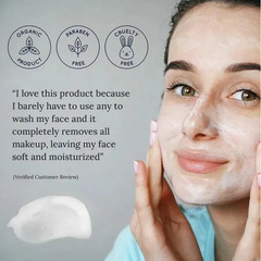 ADONIA ORGANICS Daily Cleansing Gel Face & Neck 3 oz.