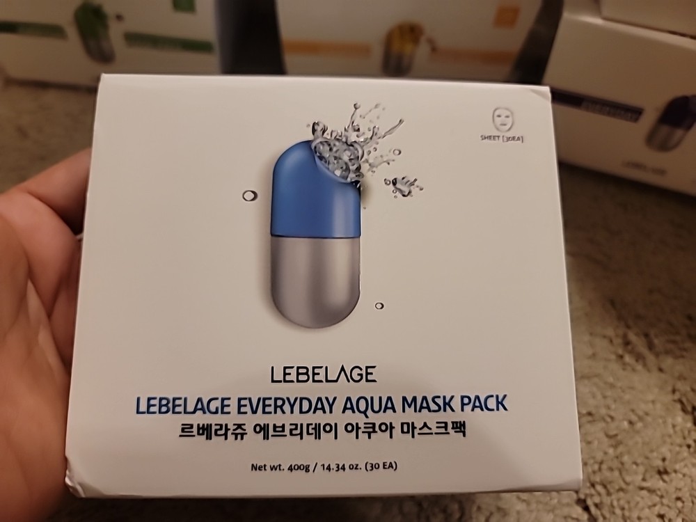 LEBELAGE Everyday Aqua Mask Pack 30ct/400g/14.34oz