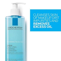 Toleriane Purifying Foaming Facial Cleanser, Oil Free Face Wash for Women & Men