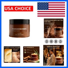Pheromone Body Butter for Men, Cologne-Scented Body Butter with Sandalwood & …