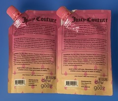 2X Juicy Couture Dew ofthe Gods Velvet Velour Body Lift Scrub 7.05oz Exp10/27/27