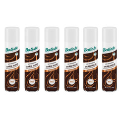 Batiste Dry Shampoo Plus Instant Hair Refresh, Divine Dark, 6.73 fl. oz, Pack 6
