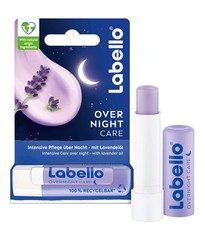 Labello OVERNIGHT Care lip balm with Natural Lavender Oil – Made in Germany