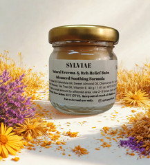 Gentle Calendula Balm for Sensitive Skin, Natural Herbal Moisturizer, Comforting