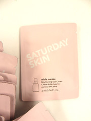 45 Sample Units of Saturday Skin Brightening Eye Cream 2 ml/.06 oz Each