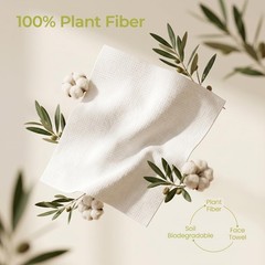 LUMIDOMA XXL Disposable Face Towel 12×12 Inches 50 Count – 2X-Large Size