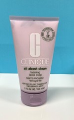 Clinique All about clean Foaming Facial Soap for Unisex 5oz/150ml