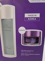 Missha – Time Revolution 5X Essential Care Set 5.07 Oz Essence & 1.69 Oz Cream
