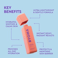 BYOMA Hydrating Milky Toner – Dewy, Ultra Hydrating Toner for Face – Soothes Ski