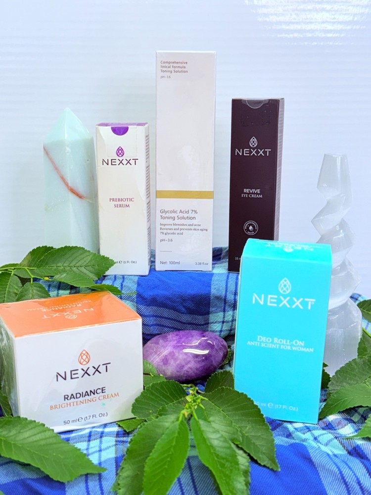 Nexxt Full Glow Ritual Skincare Bundle – 5-Piece Radiance & Renewal Set