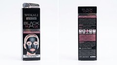 3 Wokali White Black Mask Peel Off Deep Cleansing Facial Mask Whitening 130ml
