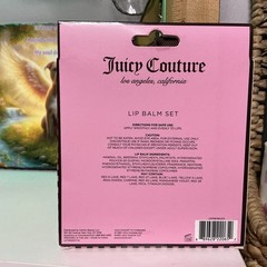 New 4PC Juicy Couture Lip Balm Gift Set Full Sz 4x 3g/0.1 oz~Limited Edition T22