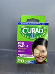 Curad Eye Patch, Non-Woven (Paper), 2.25 Inches X 3.12 Inches, 20 Count