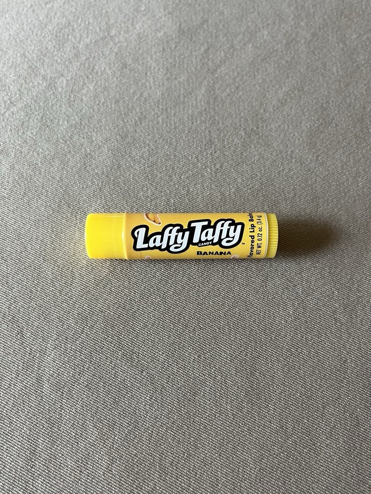 0.12 Oz Laffy Taffy Banana Flavored Lip Balm By Taste Beauty, Brand New & Sealed