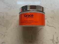 Grace Vitamin C Salt Scrub 10oz./283.5g. Plant Stem Cell Hyaluronic Acid NEW