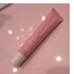 Summer Fridays Lip Butter Balm Strawberry Soft Serve Pink Vegan Lip Balm 0.5 oz