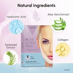 V Shaped Contouring Face Mask Line Shaping Lifting Belt Neck Reduction Jawline
