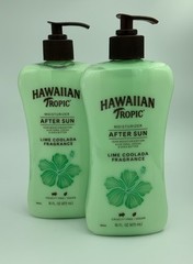 Hawaiian Tropic Lime Coolada Body Lotion & Daily Moisturizer After Sun 2pk Lot