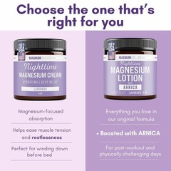 Highly Concentrated Magnesium Lotion with Arnica – Nighttime Magnesium
