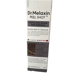 Dr. Melaxin Peel Shot Exfoliant Black Rice Ampoule 80 ml