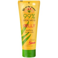 Gelly Moisturizer – 99% Organic Aloe Vera Gel for Skin, After Sun Care with